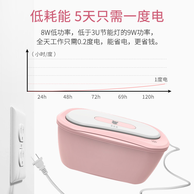婴儿湿巾加热器宝宝保湿恒温热暖湿纸巾机便携式保温湿巾盒温热器
