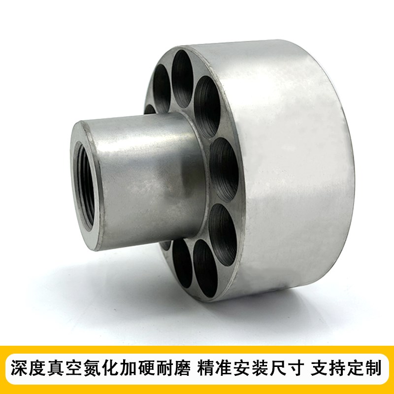 注塑机前体法兰炮筒法兰头氮化螺杆射嘴料筒海天二代塑机配件大全