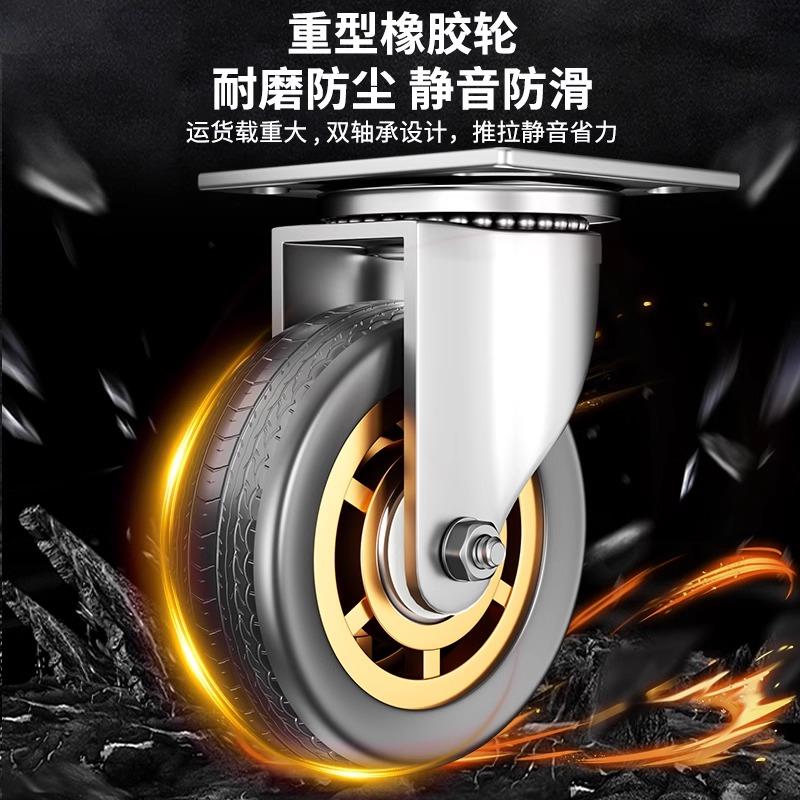 钢板小推车推车拉货板车折叠可携式家用搬运拉车平板车取快递手推