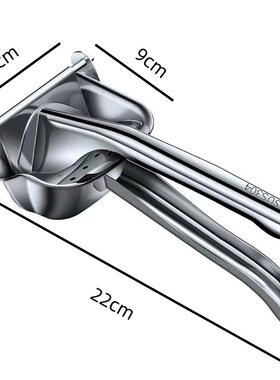 家用手动榨汁器304不锈钢压榨器榨汁机柠檬西瓜橙子水果专用 加厚