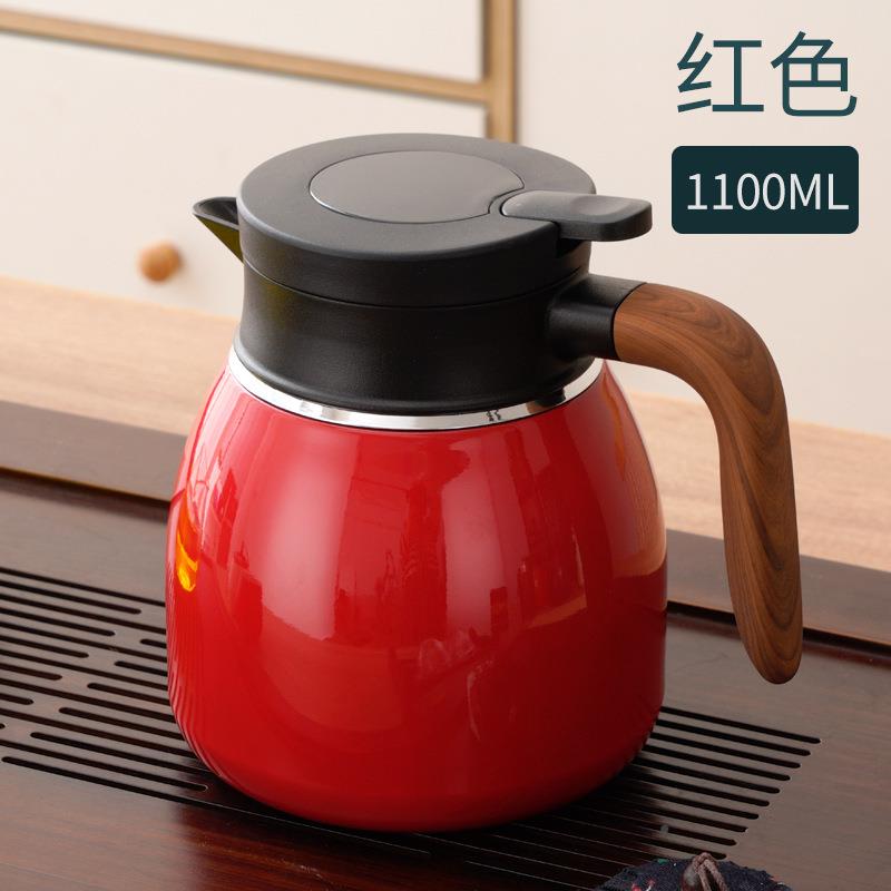 家用锈钢焖不茶壶老闷泡壶白茶保温茶壶焖173烧泡茶壶暖茶具水壶