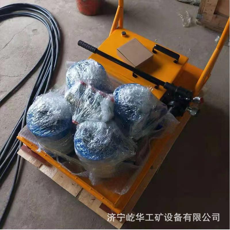 屹华 电动液压板换夹紧器拆装工具一拖四电动手动双向紧板器
