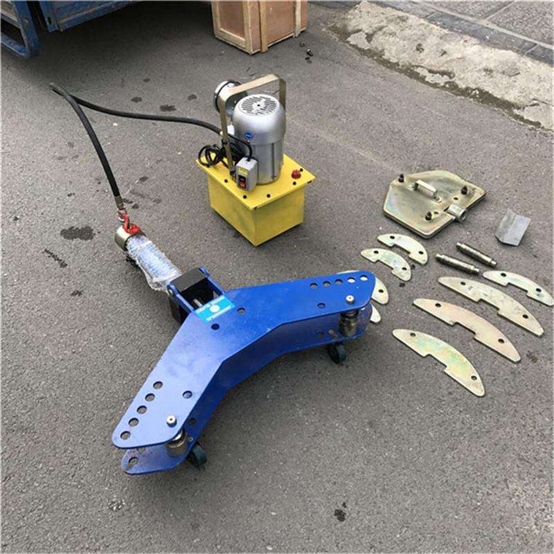 横弯12A液压弯排机 电动液压扁铁折弯机 10A铜排铝排折弯机