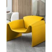 斯堪 纳维亚现代单人沙发椅意大利无障碍豪华客厅阳台设计师个性