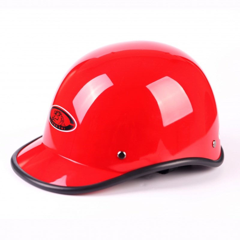 雄狮头盔轻d便瓢盔复古经典电动摩托车头盔男士女式通用安全帽防