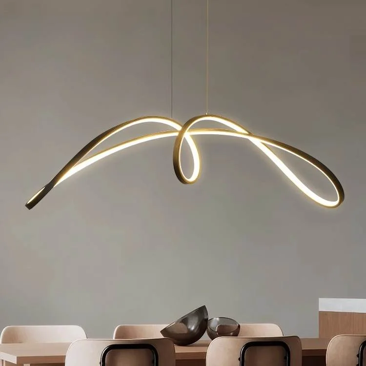 北欧led餐厅吊灯现代简约客厅卧室灯创意个性办公室饭厅吧台灯具