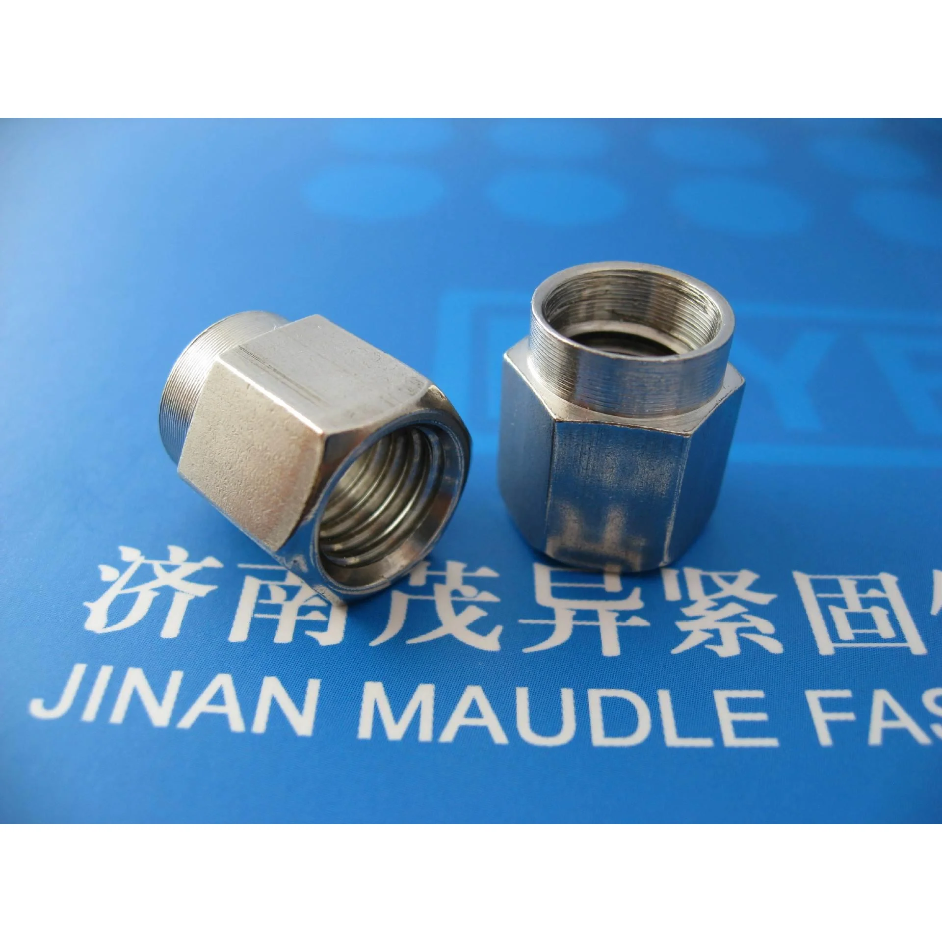 不锈钢管接螺母M10
