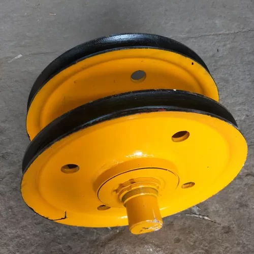 供应各种规格尺寸 定滑轮组  热轧滑轮组  带轴承轧制滑轮组