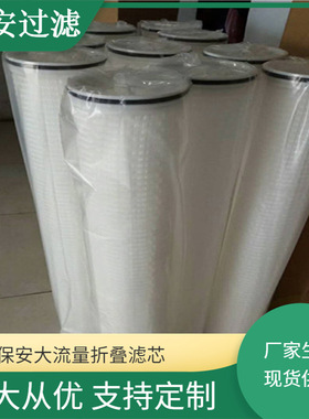 化水间保安大通量折叠滤芯HF40PP005D01 正安过滤