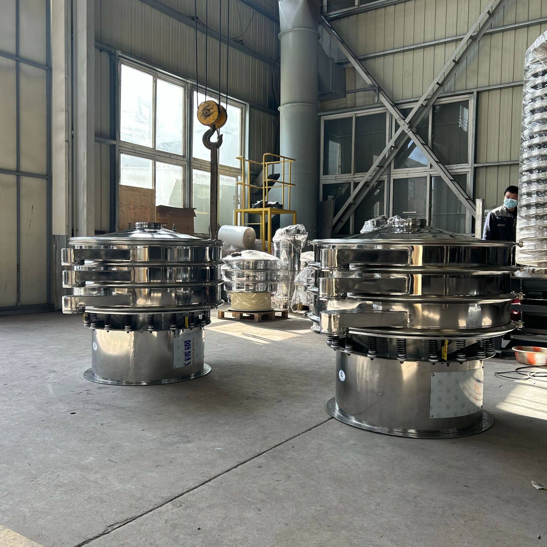 晟图葡萄糖粉振动筛 食品级不锈钢旋振筛 浆液过滤筛分设备,机械设备,干燥机/干燥箱/烘干机,淘宝优惠券,粉丝福利购,淘宝优惠卷