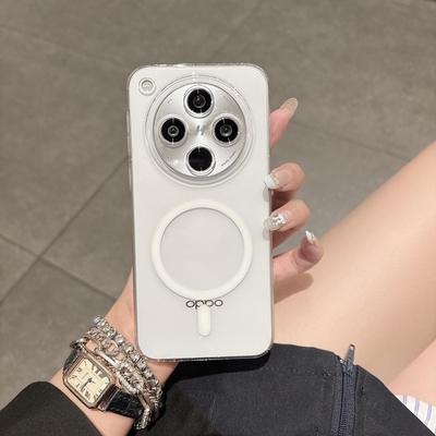 适用OPPOFindx8S+手机壳冰雾散热