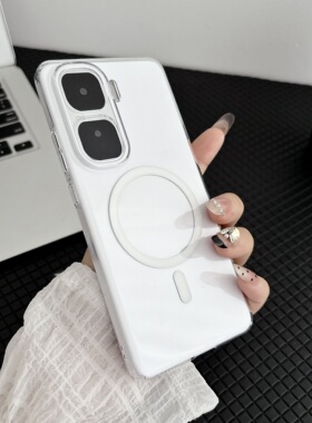 适用iQooNeo10pro+手机壳neo10新款冰雾磁吸硬壳neo10pro+全透明全包防摔保护套防指纹高级感男女款亚克力PC