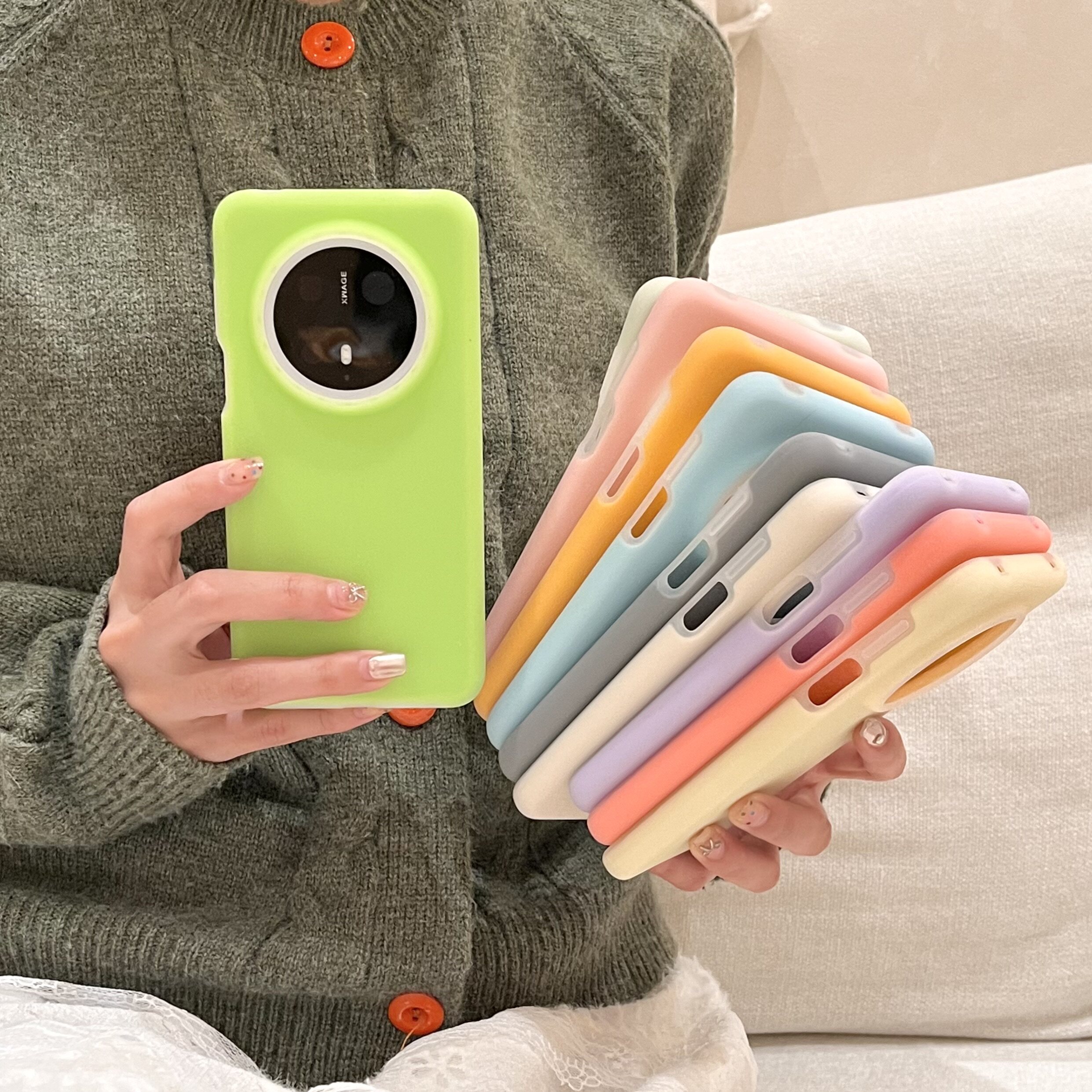 适用华为mate70手机壳新款mate70pro外壳果冻液态硅胶60pro+保护套全包防摔huawei纯色高级感男女耐脏糖果色