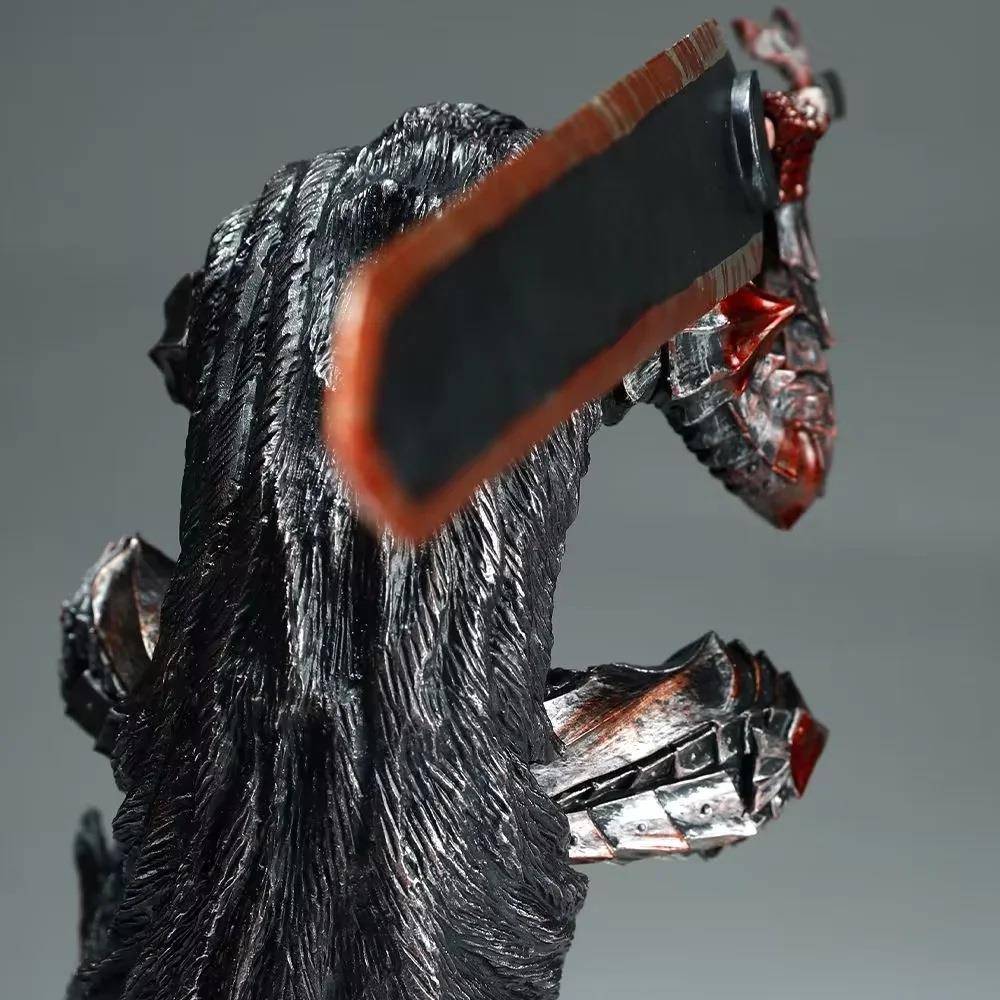 剑风传奇狂战士格斯战损染血版雕像模型摆件盒装手办