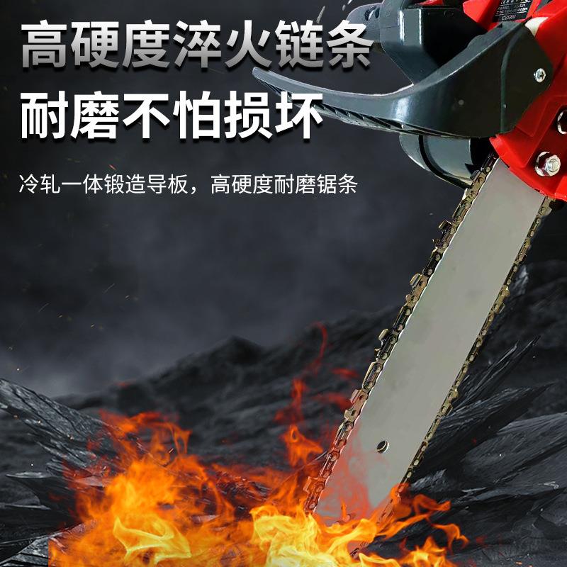 艾园用林油锯10/12/1AK-10QYJ4寸砍树伐冲木家手持大可功率二程汽