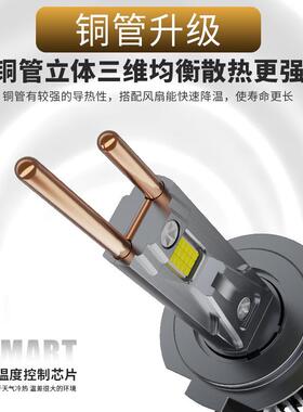 工厂亮聚光汽车LED大灯H4 H11前照灯led大灯H1 H3 H7 9005 9006