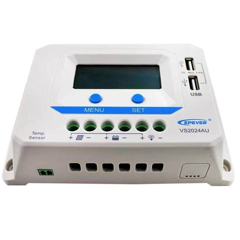60A 12V24V36V48V60a VS6048AU光伏发电充电太阳能控制器稳压器