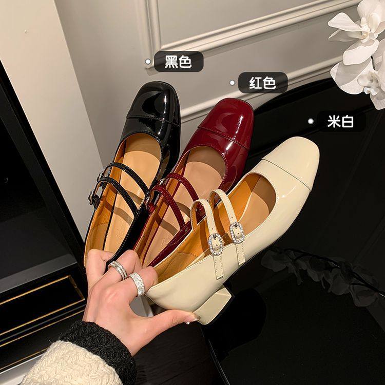 玛丽珍小皮鞋配裙子的鞋子单鞋不磨脚订婚法式车厘子红复古婚鞋,户外/登山/野营/旅行用品,登山鞋/徒步鞋,淘宝优惠券,粉丝福利购,淘宝优惠卷