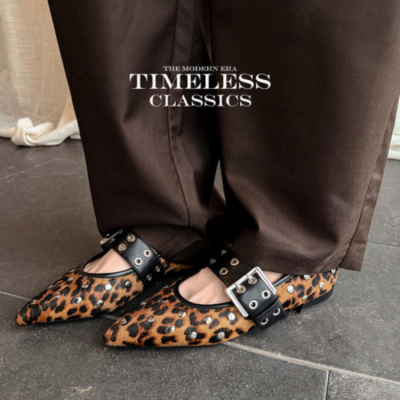 韩式豹纹单鞋2026新款设计感小众春天玛丽珍鞋铆钉皮带扣平底鞋女,户外/登山/野营/旅行用品,登山鞋/徒步鞋,淘宝优惠券,粉丝福利购,淘宝优惠卷