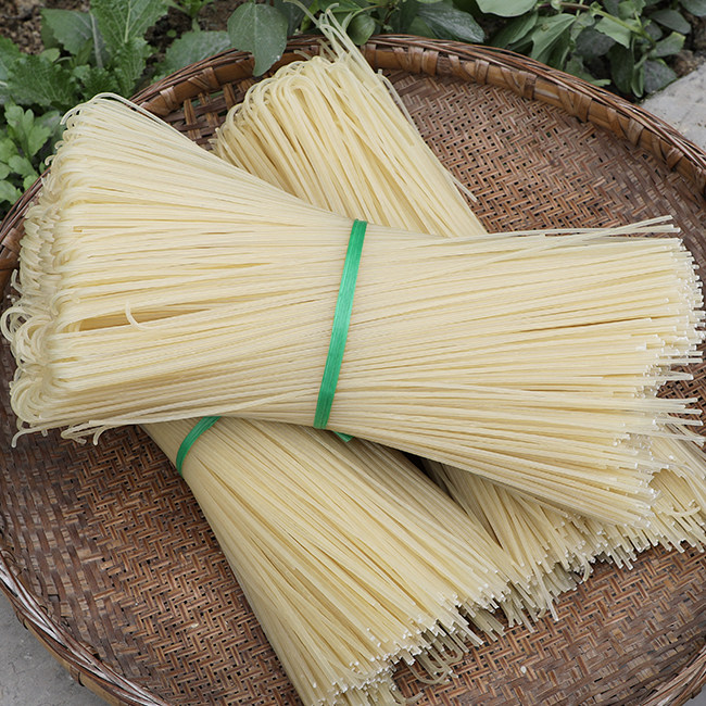 商用圆米粉贵州粗米粉4斤装遵义牛肉粉原料干米粉线火锅食材家用