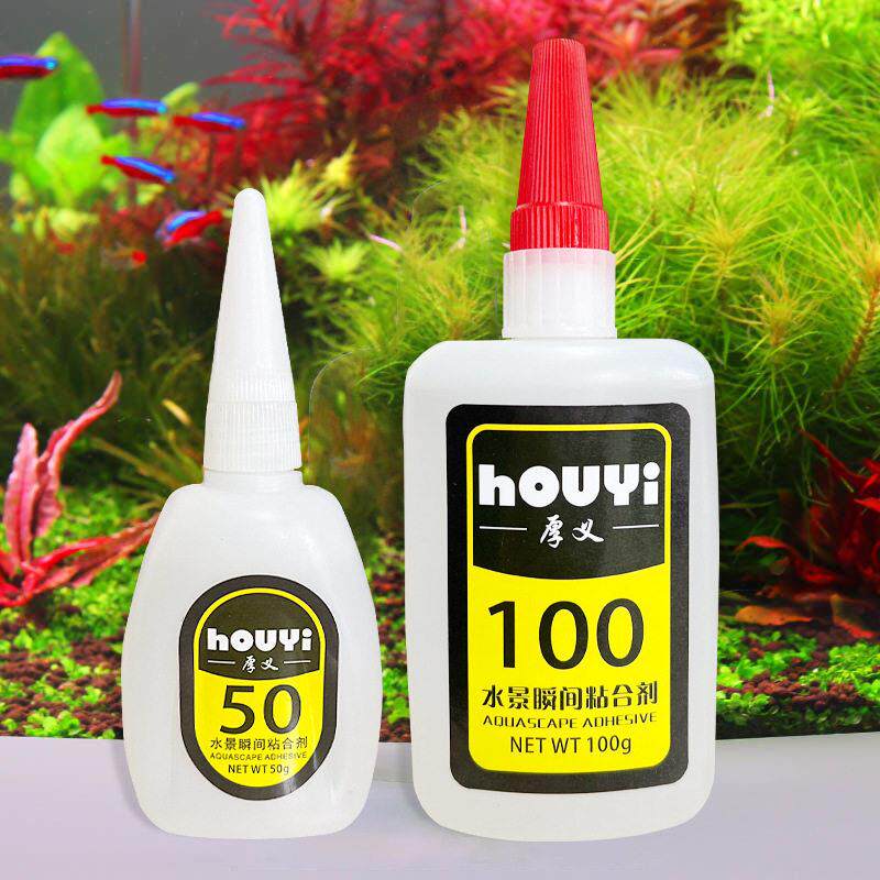 莫斯胶水100g水草胶水 水草造景莫丝胶骨架胶沉木瞬间胶速干胶