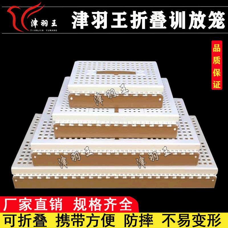 津羽王信鸽赛鸽笼 鸽子ABS塑料折叠训放笼放飞笼报道笼大号集鸽笼