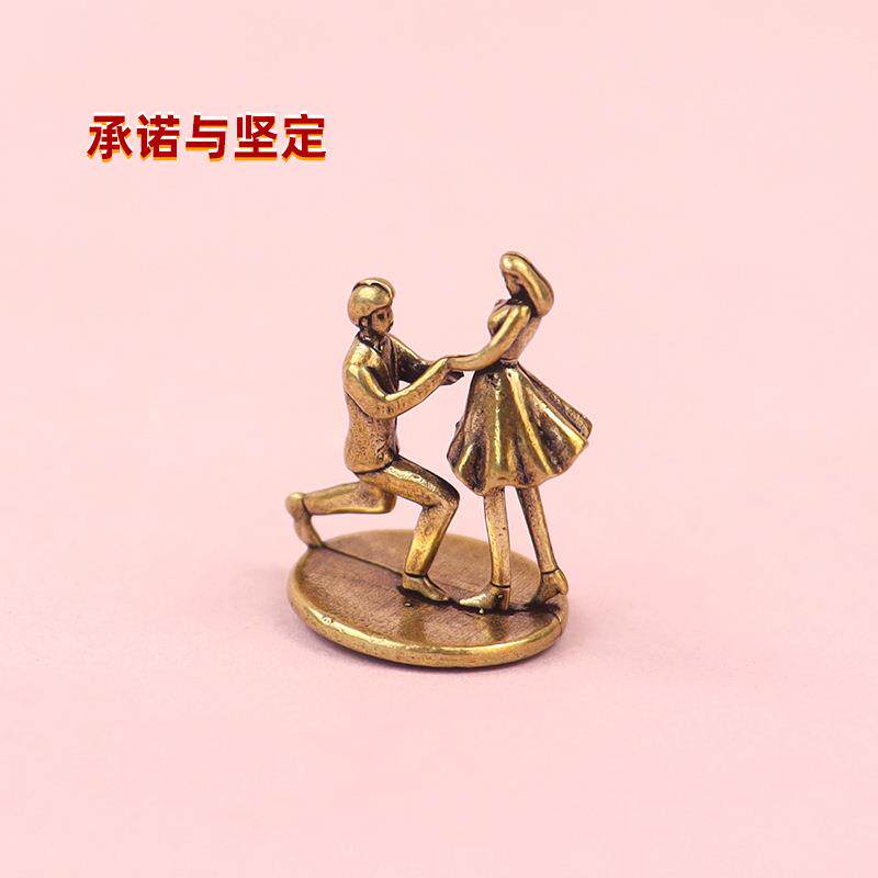 情侣求婚摆件七夕情人节送女友男友卧室桌面摆设520礼物跨境