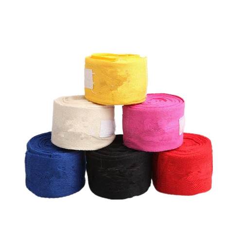 棉质2.5m拳击绷带绑手带缠手带泰拳散打缠手带绑手带护手