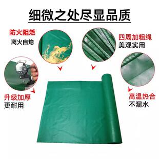 级硅胶防火布阻燃布阻燃耐高温电焊布玻璃纤维三防布隔热布