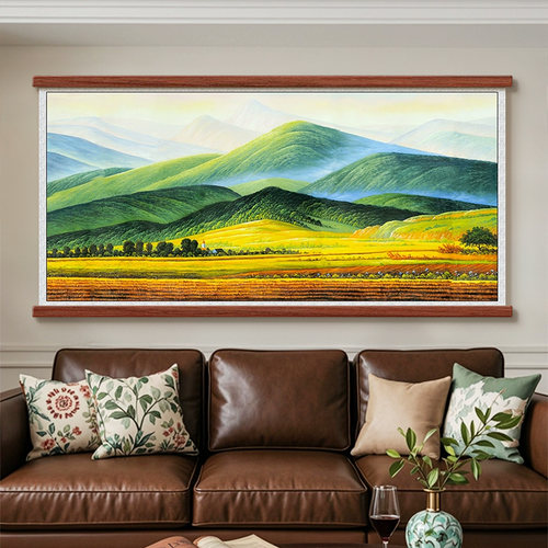 东西墙客厅挂画沙发背景墙装饰画