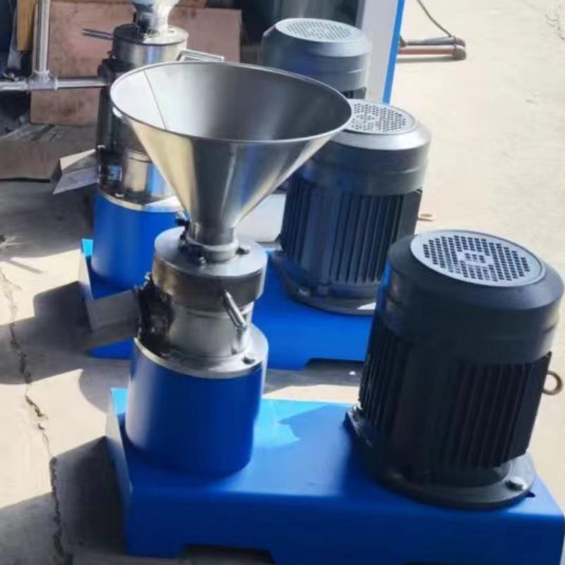 食品级不锈钢研磨机花生芝麻豆浆胶体磨猫粮狗粮鸡架骨泥磨浆机