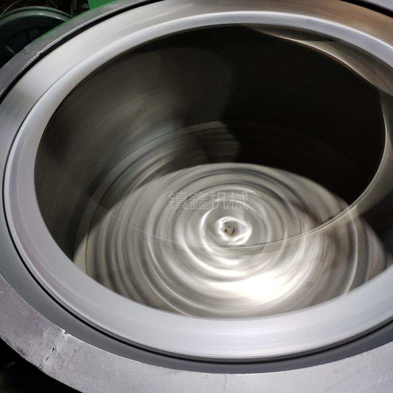 粮食蔬菜脱水机变频调速三足离心式甩干机螺丝螺母脱油机高效