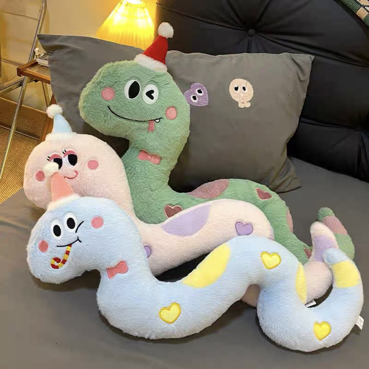 蛇年吉祥物长条抱枕玩偶抱着睡女生睡觉专用沙发靠垫床上坐垫礼物,玩具/童车/益智/积木/模型,毛绒/玩偶/公仔/布艺类玩具,淘宝优惠券,粉丝福利购,淘宝优惠卷
