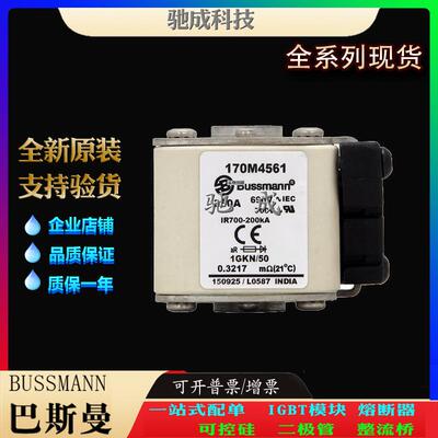 巴斯曼170M4560 170M4561 170M4562 厂家供货销售 低压保险丝