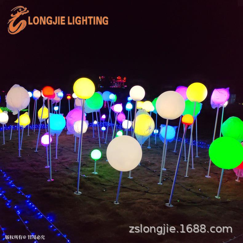 长6米 宽3米 呼吸之光 互动灯光文旅景观灯光 美陈文旅灯光