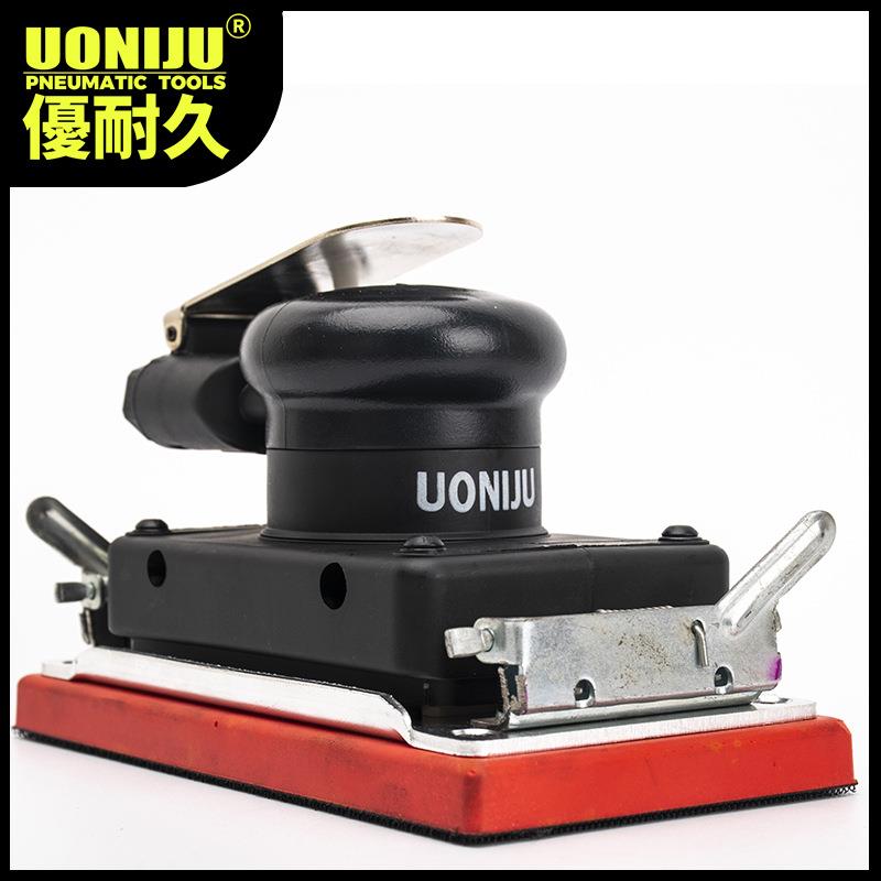 UNJ-2450拉绒带夹子长方形抛光机气动砂纸研磨干磨机方型打磨机