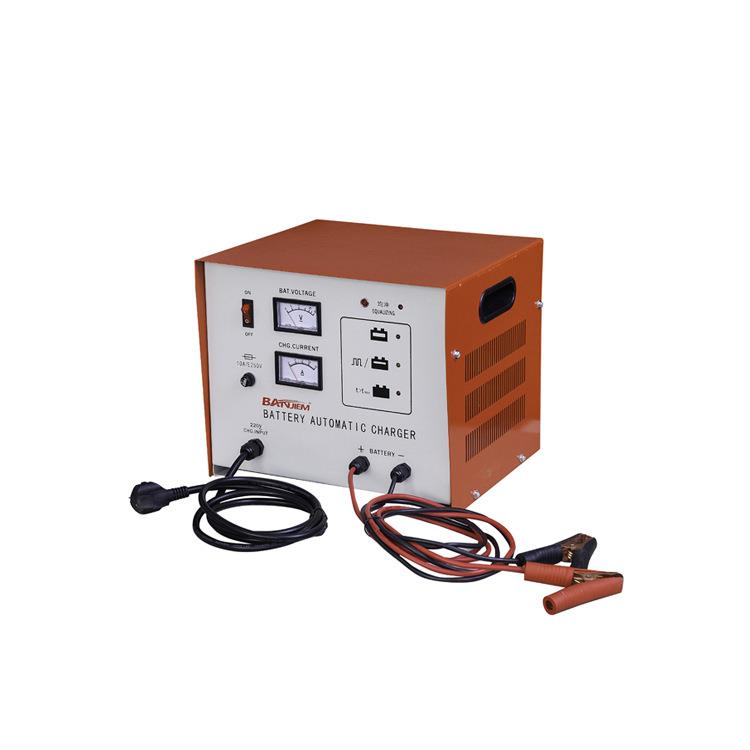 厂家充电机斑杰12V24V36V0-20A电动叉车充电机蓄电池组充电机