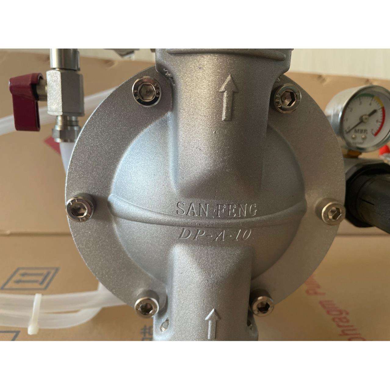 三丰隔膜泵 DP-A-10隔膜泵 气动隔膜泵 铝合金隔膜泵化工泵涂料泵