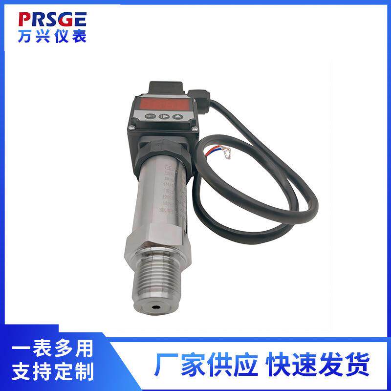 厂家万兴供应小巧型进口压力变送器 0.5级数显压力变送器 WX20/SX