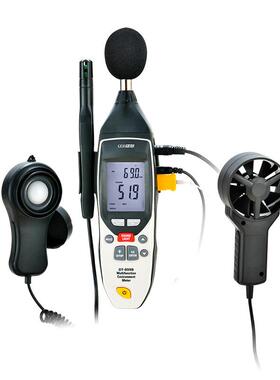 华盛昌(CEM)DT-859B专业多功能环境测试表K型温度湿度光度噪音风
