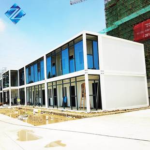 箱 箱移动房防火岩棉板隔热防雨住人可拆卸可移动集装 集装 箱房集装