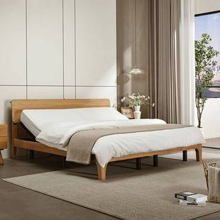 智能电动床实木床卧室情侣双人床语音多功能新款 电动床架