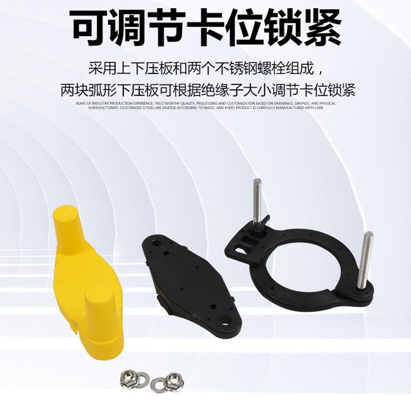 防风线夹一码通紧线器绝缘子卡具卡线器夹线器固线器