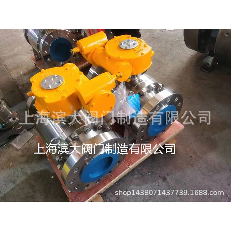滨大阀门美标API涡轮 球阀Q347Y-2500LB锻钢美标球阀API压球阀