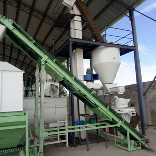 反刍饲料加工设备 时产1-5吨牛羊草颗粒饲料生产线全套草颗粒设备