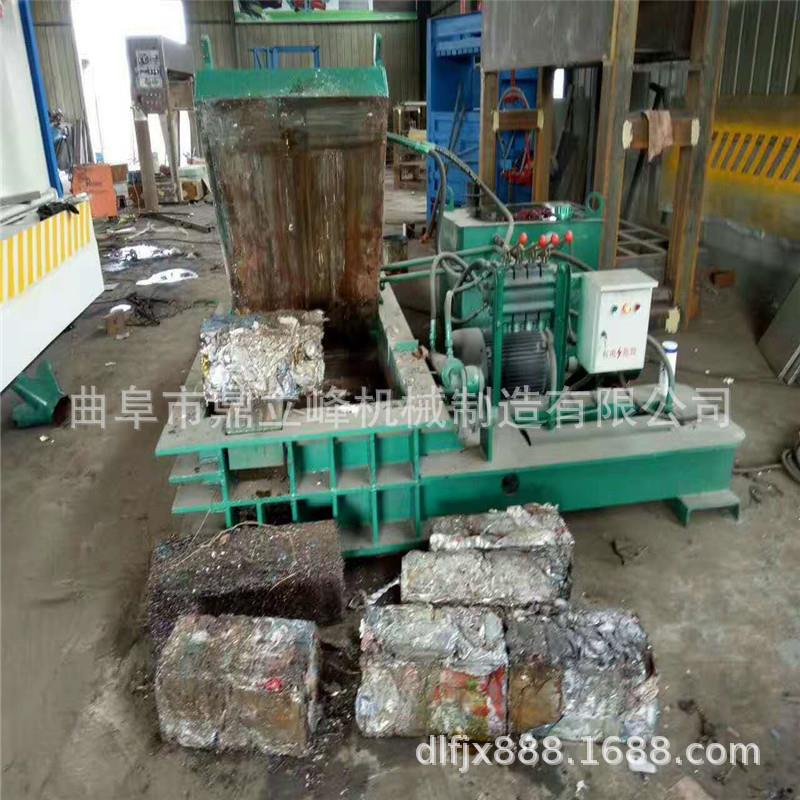 半自打动立桶式120吨废铁包GQS福州地区60吨液压打包机油机压扁机