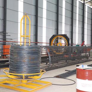 盘圆钢LYFXJ-2筋放线立式条转盘架子滚架笼机调直机弯箍机旋用设
