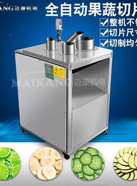 水果萝卜切片机 全自动瓜青片萝卜切片LYP机 不钢锈节切设备