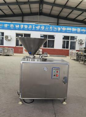 全自商动肠双管灌肠机用器腊肠LH香红肠灌肠机供应肉肠成套加工设