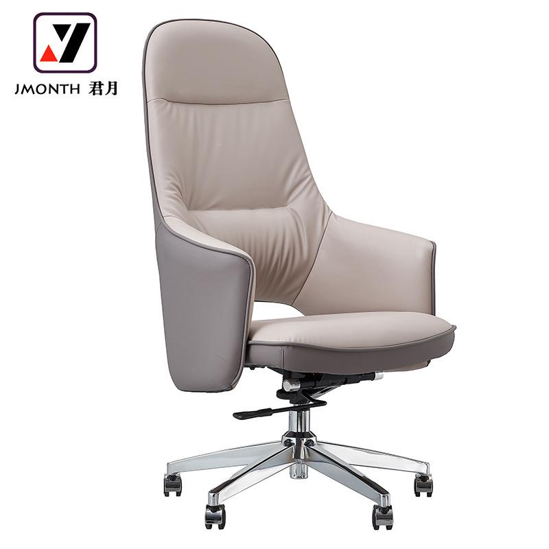 老板椅人体工学椅办公旋转f升JY-829A降椅办公椅子久坐不累foic室